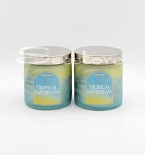 2 Goose Creek Tropical Daydream Single Wick Scented Candle Jar Soy Wax 7 oz New