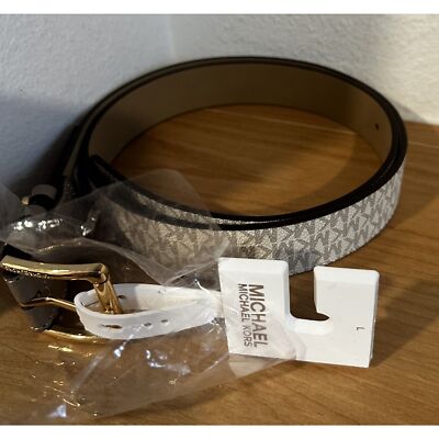 Michael Kors Silver and Gold Studded Belt s-l400.jpg main image 4