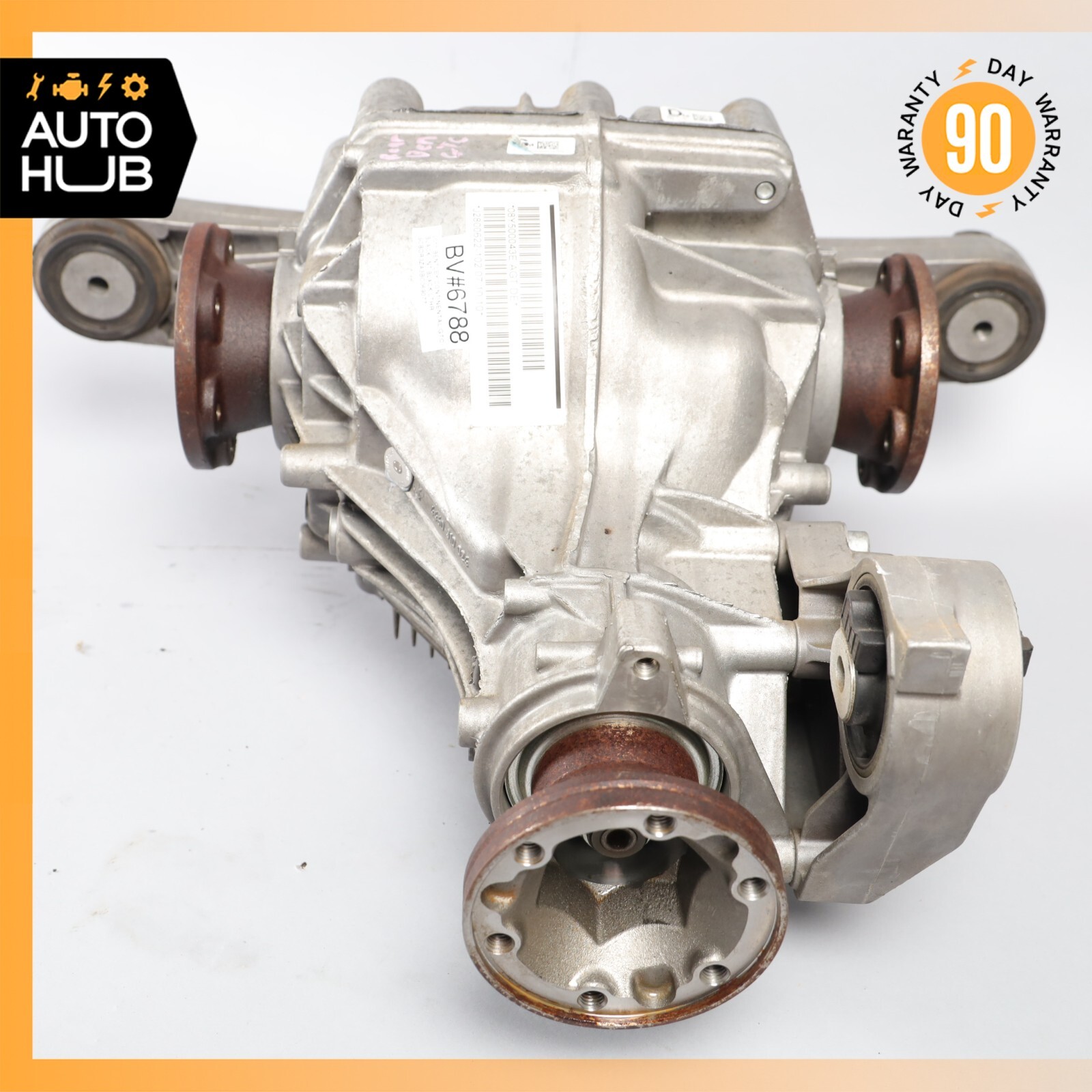 03-18 Bentley Continental GTC 6.0L Rear Differential Diff Axle Carrier OEM 59k