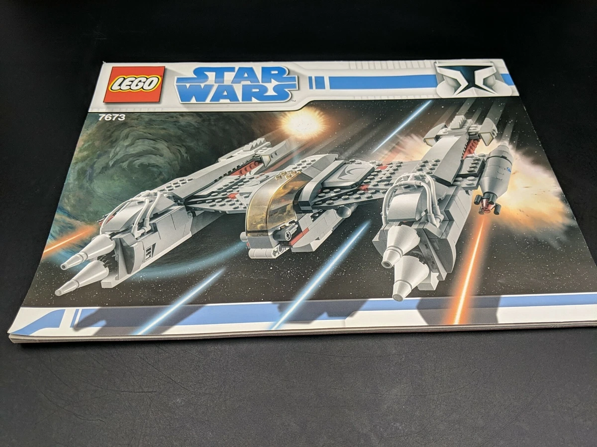 Lego Star MagnaGuard Starfighter (7673) RETIRED Manual Book Instructions | eBay