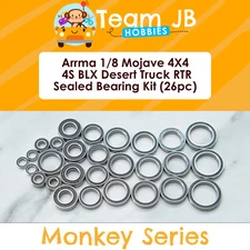 Arrma 1/8 Mojave 4X4 4S BLX Desert Truck RTR - 26 Pcs Rubber Sealed Bearings Kit