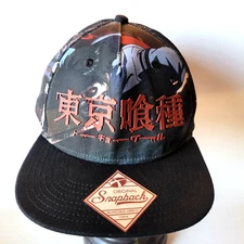 TOKYO GHOUL BIOWORLD Men's Hat Snap Back Adjustable Cap New w/o Tags