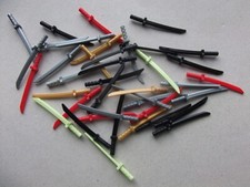 Lego 21459 Shamshir sword with square handguard (x1)-Choose colour  