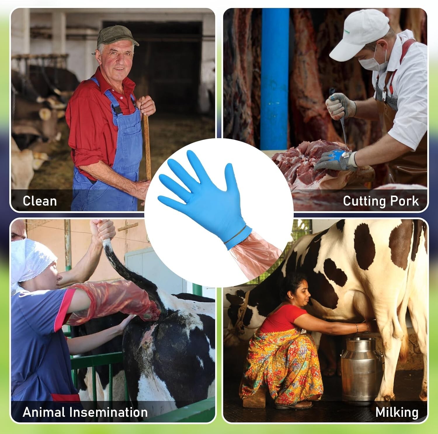 Disposable Field Dressing Gloves 60 Pcs Ideal for Deer Gutting and