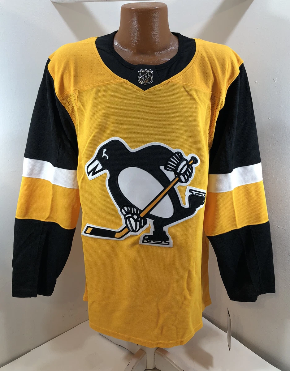 Pittsburgh Penguins Adidas NHL Climalite Authentic Alternate Hockey Jersey 46