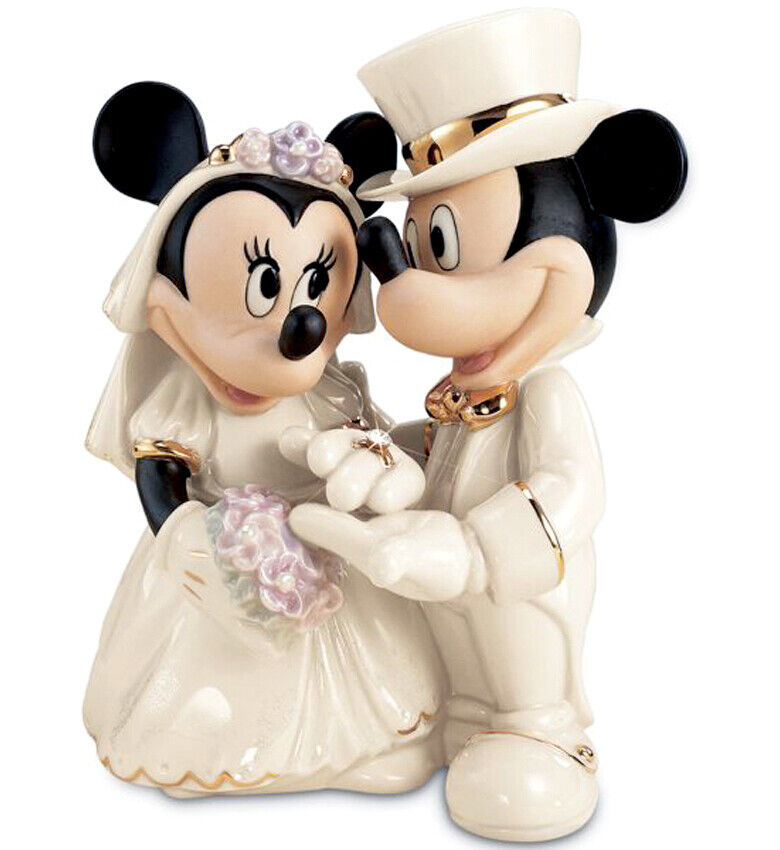 Lenox Disney Minnie's Dream Wedding Cake Topper Figure Lenox Disney Minnie's Dream Wedding Cake Topper Figure