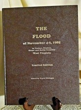 FLOOD TUCKER PRESTON GRANT HARDY CO WV NOV 4 5 1985 LTD ED WAYNE BITTINGER ILL.