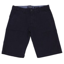 5135AB bermuda bimbo BOY WOOLRICH STRETCH blue garment dyed shorts kid