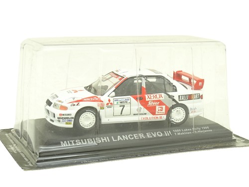 IXO 1/18 – Mitsubishi Galant VR-4 #4 – Rallye Rac 1990 – Vatanen/Berglund – Boîte