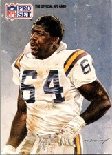 1991 Pro Set Football Randall McDaniel