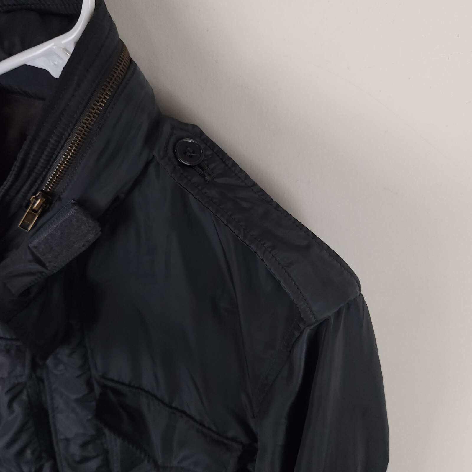 Alpha Industries Jacket Men Medium Gray Military … - image 9