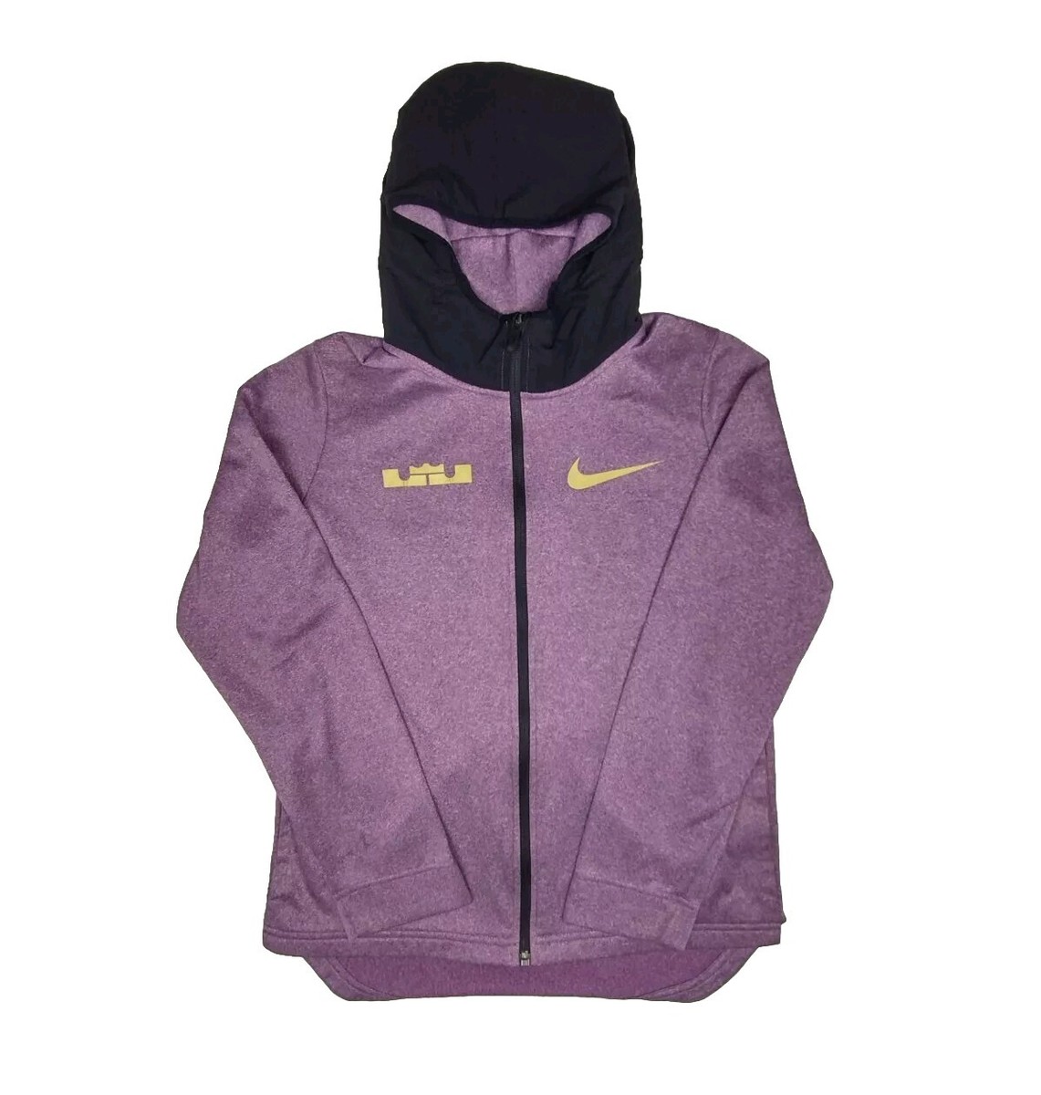 Youth Nike Basketball Hoodie XL LeBron James Therma Full Zip