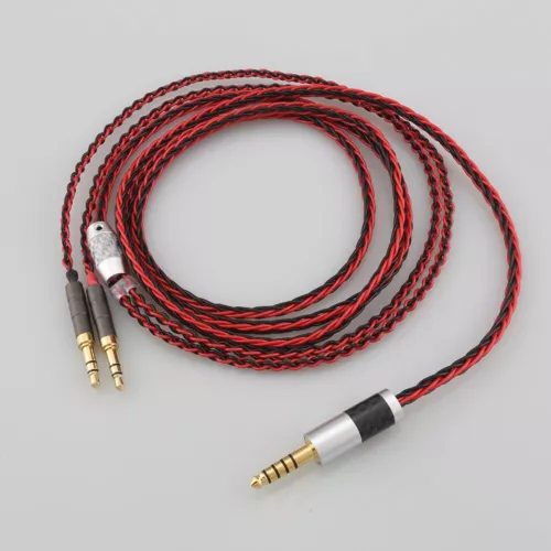 Cable de auriculares para Hifiman Sundara Ananda HE1000se HE6se DEVA he400se 2x3,5 mm - Imagen 2 de 6