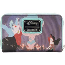 High Quality The Little Mermaid 1989 Princess Scenes Zip Purse Wallet Handbag