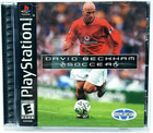 David Beckham Soccer (Sony PlayStation 1, Ps1, 2002) Black Label Cib Tested L@K