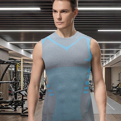 2024 New Skillfulg Shirt, Skillful Shirt Version Ionic Shaping Sleeveless Shirt - Picture 7 of 30