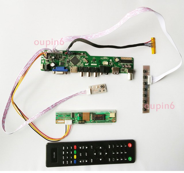 T.VST56 HDMI Controller Board CVBS PC RF TV VGA for LCD LTN154X1-L02/LTN154AT01 - T.VST56 HDMI Controller Board CVBS PC RF TV VGA for LCD LTN154X1-L02/LTN154AT01 -