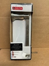 Delta Alux Satin Nickel Wall Mount Pivot Toilet Paper Holder