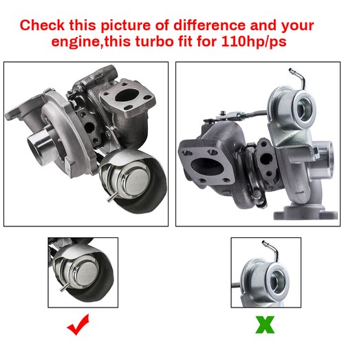 GT1544V Turbocompresseur for CITROEN PEUGEOT FORD MINI Volvo 1.6HDI 110CV 753420 - Imagen 8 de 12