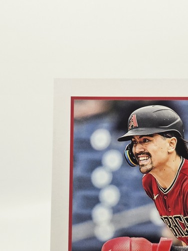 2023 Topps CORBIN CARROLL variazione immagine SSP Rookie oversize RC Diamondbacks - Foto 3 di 10