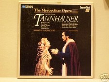 PIONEER 1982 Metropolitan Opera Tannhauser 2 Laser Disc