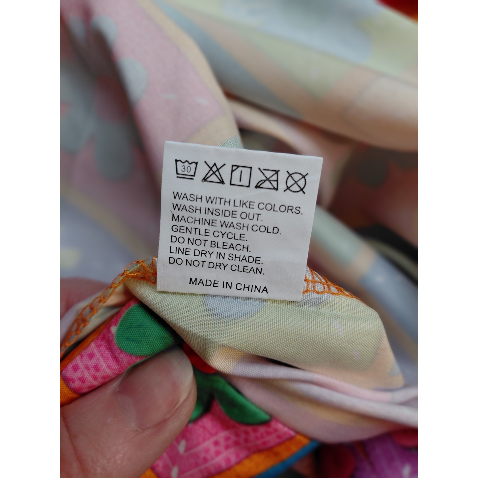 Vibrant Floral Patchwork Square Neck Long Sleeve … - image 7