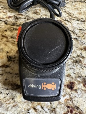 Vintage Atari 2600 Driving Racing Controller Not Tested!