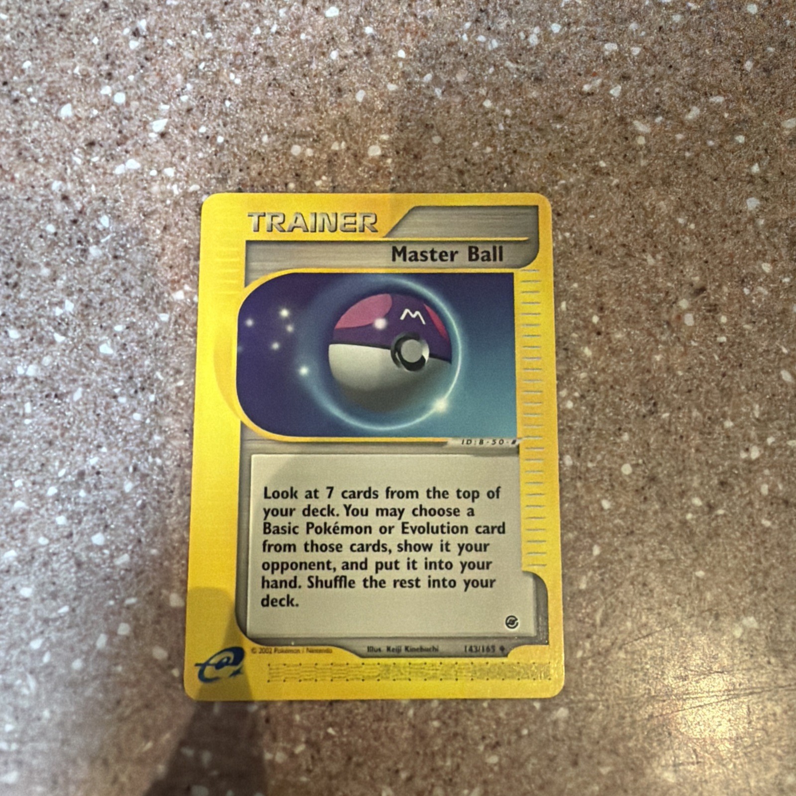 Master Ball Pokemon Expedition 143/165 NM