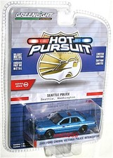 Greenlight 1/64 2001 Ford Crown Victoria Police Interceptor Seattle