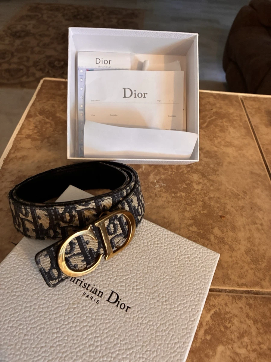 小物 Christian Dior Veau Leather Belt 70/38 Christian Dior Men's Belt for sale - eBay