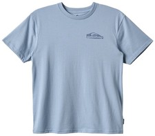 Quiksilver Push Threw SS T-Shirt - Ashley Blue - New