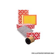FEBI Oil + Air + Cabin Filter Engine Service Kit Fits Land Rover Freelander 2