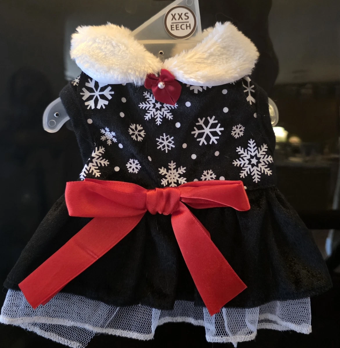 xxs dog christmas dress Amazon.com : Dog Christmas Dress Dog Christmas Costumes Girl Snowman Stretchy Pet Dress Funny Pet Costumes Puppy Clothes with Bowtie Outfit for Small Dogs Cats Puppy(S) : Pet Supplies
