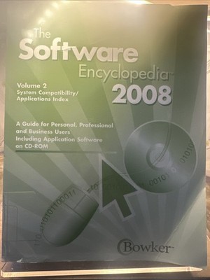 The Software Encyclopedia 2008 Volume 2, System Compatibility/Applications Index