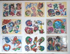 12 Sheets Tattoo Flash 11x14 Tony Ciavarro New Skool Traditional 2003