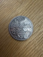 Basel Medaille / Silbermedaille mit Basilisk &ndash; &Oslash; 42 mm &ndash; 24,2 g