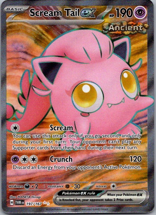 Scream Tail ex Ultra Rare SV06: Twilight Masquerade 197/167 NM