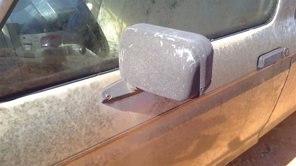 Driver Side View Mirror Manual Pedestal Passenger Type Fits 85-92 RANGER 257824 - Image 2 of 4