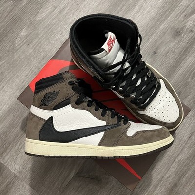 Men - Travis Sc0tt X Jordan 1 Retro High OG Mocha - CD4487-100 Size US