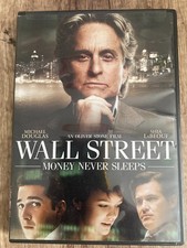 Wall Street Money Never Sleeps DVD 2010 Michael Douglas Oliver Stone