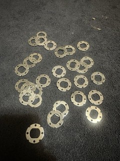 Crinkled plates for a lock on a arcade game