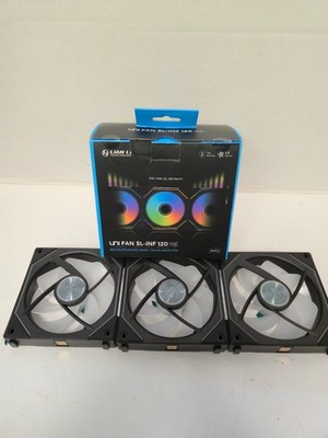 FANS ONLY - Lian Li Uni Fan SL-INF 120 - Black - 3 Pack