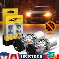 AUXITO LED Turn Signal Light Bulb 1156/7506/P21W/BA15S w/ Build-in Load Resistor