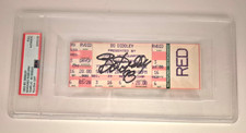 BO DIDDLEY SIGNED AUTOGRAPHED 1993 TICKET STUB CHUCK BERRY PSA COA ENCAPSULATED