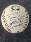 CARLOS BELTRAN JEFF KENT ANDRUW JONES SIGNED CLASS OF 2026 HOF BASEBALL BECKETT