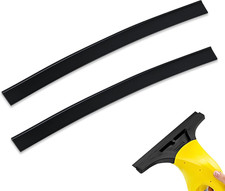 2 Pcs Replacement Rubber Lips for Karcher Window Vac Blades Large 280MM Professi