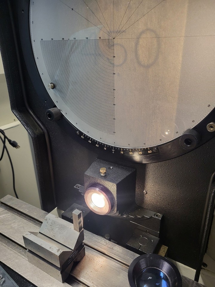 Micro Vu H-14 Comparator, Calibrated, Surface Illumination | eBay