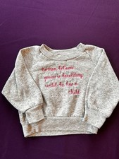 vintage baby sweatshirt