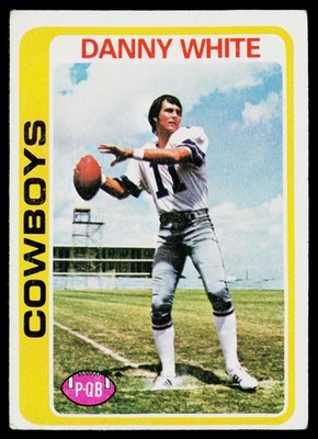 1978 Topps SET-BREAK #24 Danny White VG-VGEX, (HUCK'S)