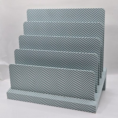 Jane Work File Organizer Desk File Folder Organizer with 4-Section Vertical Rack